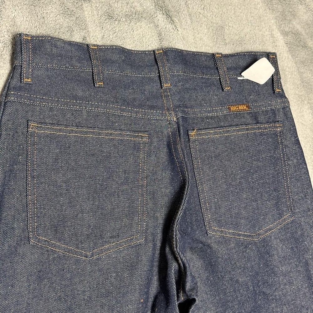 Vintage Big Ben Classic Blue Jeans Mens 31x30 Straight Fit PD52DN Dark Wash